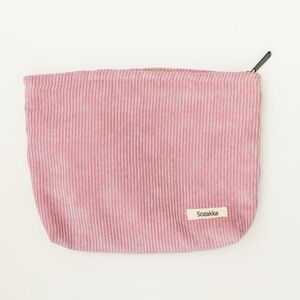 Corduroy Cosmetic Bag